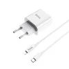 Incarcator de retea Hoco C76A Plus Type-c to Lighting (PD20W)[White]